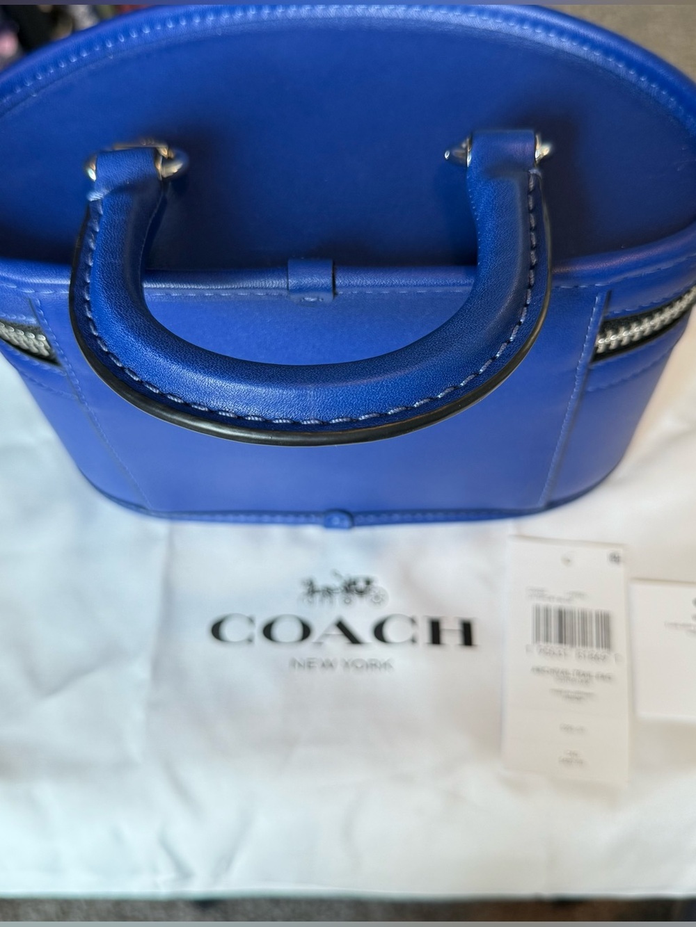 Coach Archival Trail Bag in Sport Blue - Picture 2 of 6